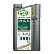 YACCO 5W40 VX1000 LL SN/CF 2L 